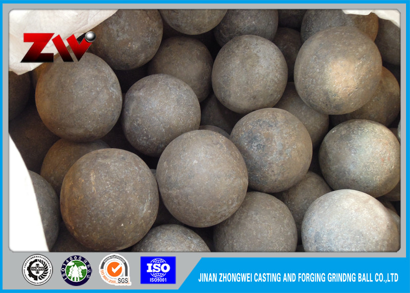 bolas de aço de moedura forjadas laminadas a alta temperatura de meios de 94mm para a mineração/planta do cimento