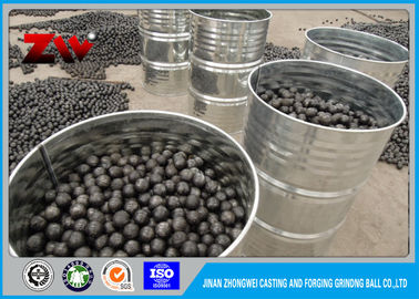 Medios de moagem de alta dureza Esferas de aço fundidas Esferas de moagem forjadas para instalações de mineração e cimento Baixo cromo