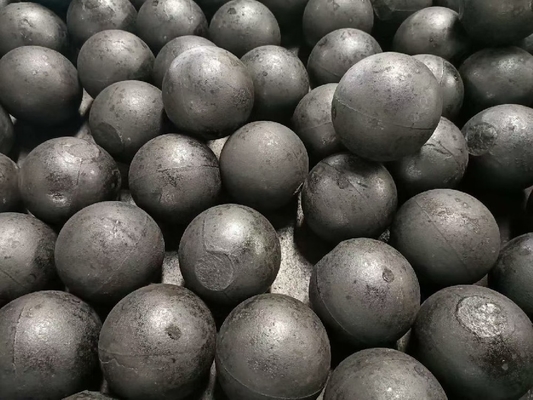 20mm 80mm 160mm Bolas de ferro fundido de aço Forjado Bolas de moagem de mídia de cromo Bolas de ferro fundido para moinhos Tecnologia de moagem de fundição