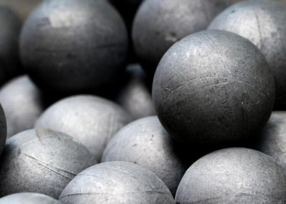 Medios de moagem de aço forjado de alto manganês Bolas de ferro para máquina de moagem de bolas