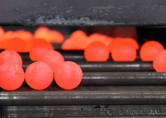 Medios de moagem de aço forjado de alto manganês Bolas de ferro para máquina de moagem de bolas