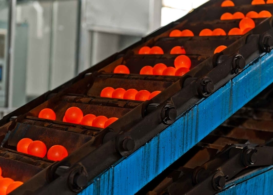 Bolhas de moagem de aço forjado de alta qualidade de 52-65 HRC 40 mm 50 mm Bolhas de moagem de ferro forjado