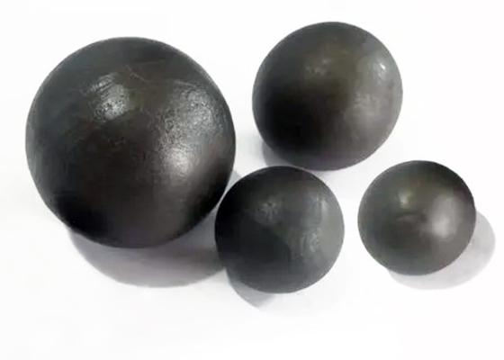 Dureza do núcleo de ≥ 55 HRC Bolas de moagem de aço forjado para moagem de minerais 20mm-100mm Tamanho