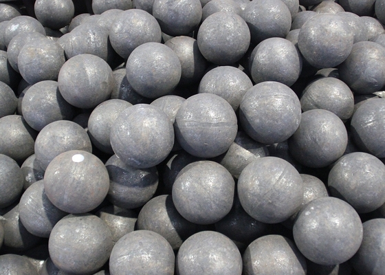 Bolas de moagem de aço forjado de carbono de alta dureza 60 mm 150 mm Bolas de moagem de aço forjado