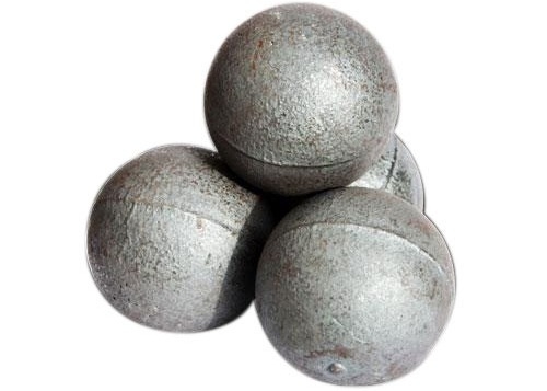 65 70 75 80 mm Medios de moagem de aço forjado de alto manganês Bolas de ferro fundido para máquina de moagem de bolas
