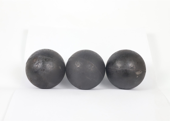 65 70 75 80 mm Medios de moagem de aço forjado de alto manganês Bolas de ferro fundido para máquina de moagem de bolas