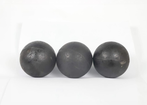 Medios de moagem de esferas de aço fundido de liga de alto e baixo cromo 40 mm 50 mm 60 mm Esferas de moagem de liga de ferro fundido de alta Cr