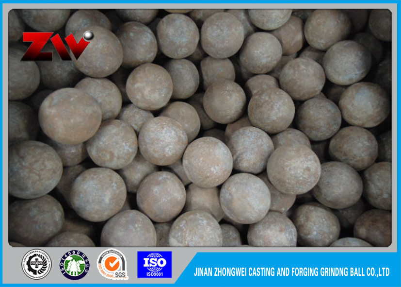 Bolas de aço de moedura de bola de rolamento da indústria química para o moinho de bola HRC 58-63 60Mn