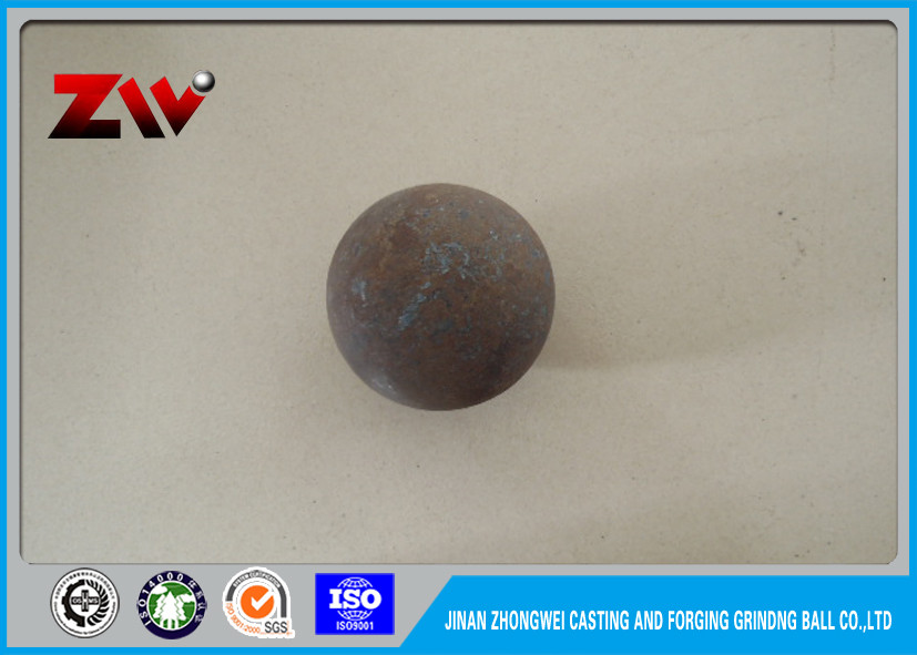 Bola de moedura de aço forjada inquebrável usada na planta HRC58-64 do cimento