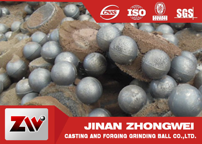 Desgaste - bolas altas resistentes do ferro fundido do cromo para materiais de construção do cimento