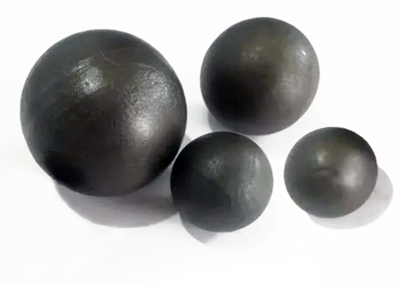 Bolas de moagem de aço forjado de carbono de alta dureza 60 mm 150 mm Bolas de moagem de aço forjado
