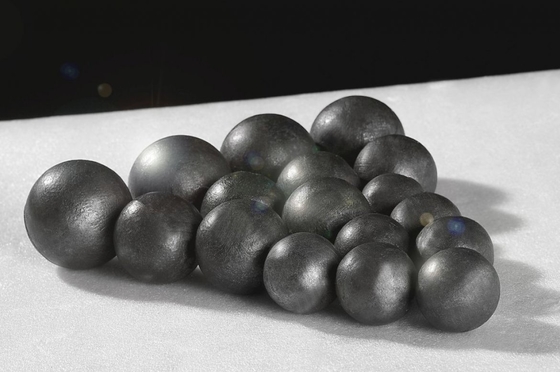 Fábrica de saída 20mm 100mm Moagem de bolas Media Mineração de cimento Forjado bolas de aço para moagem de minerais