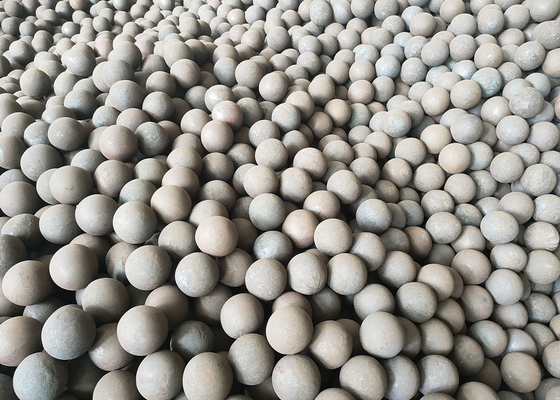 Medios de moagem de aço forjado de alto manganês Bolas de ferro para máquina de moagem de bolas