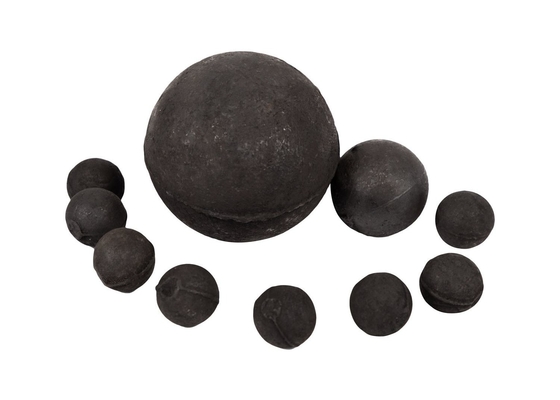 20 mm 80 mm 160 mm Bolas de ferro fundido Bolas forjadas de moagem de mídia de cromo Bolas de ferro fundido para moagem de moinhos