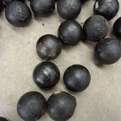 Esferas médias de moagem de aço forjado para moinhos de bolas Tamanho 12 mm 20 mm 50 mm 100 mm 180 mm